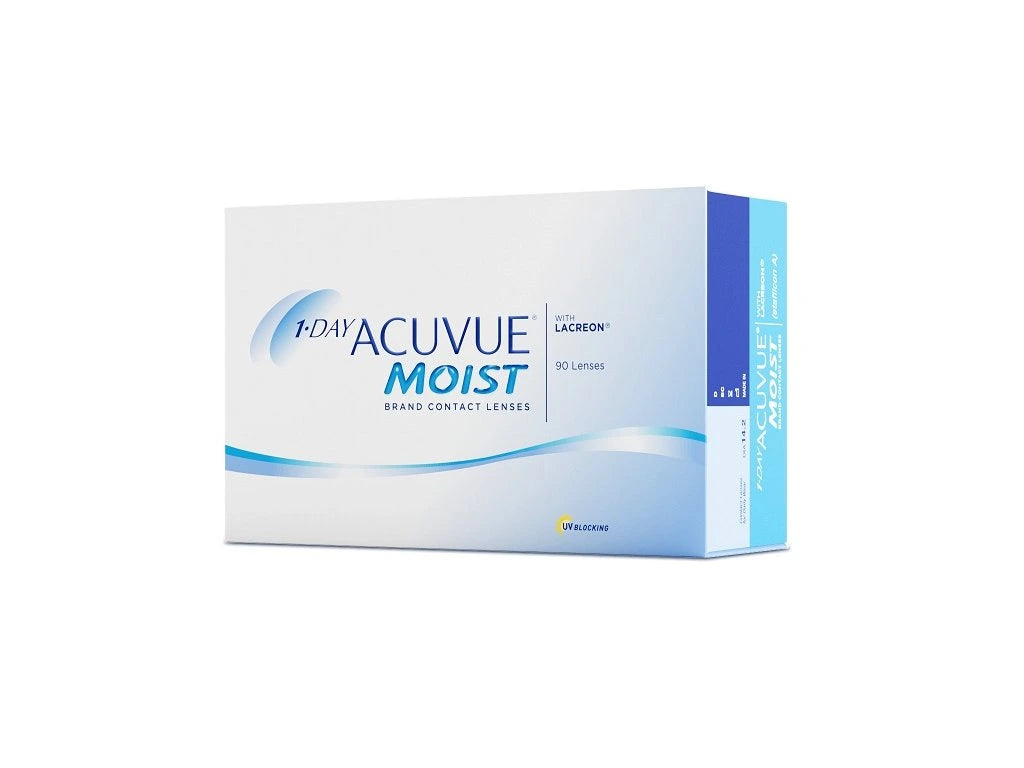 1 Day Acuvue Moist (90 lenses) BC 8.50