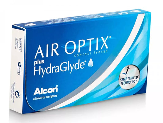 Air Optix plus HydraGlyde (3 lenses)