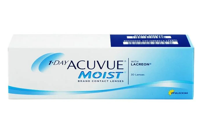 1 Day Acuvue Moist (30 lenses) BC 8.50